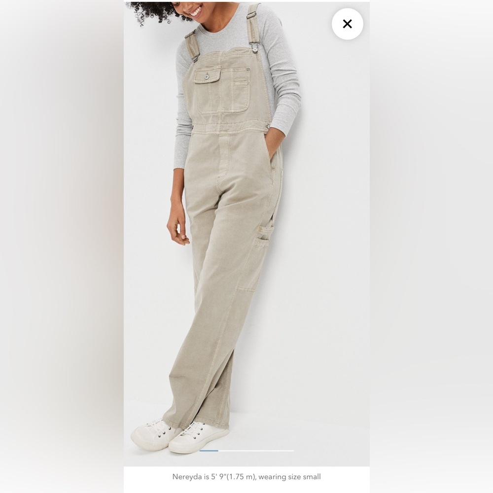 American Eagle Baggy overalls Size XXL